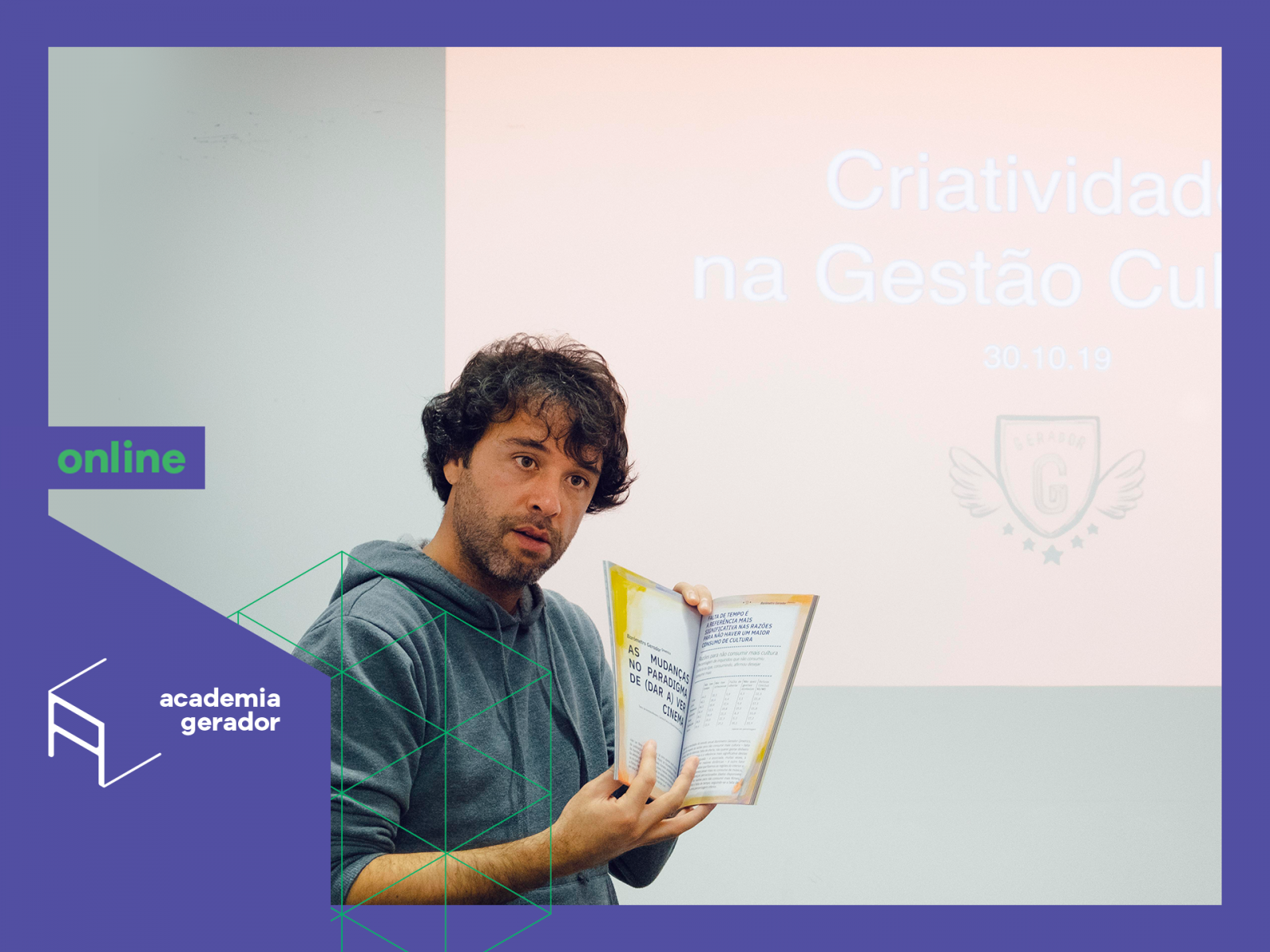 Curso Criatividade na Gestão Academia Gerador