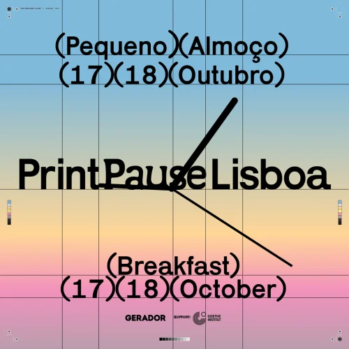 Pequeno Almoço do Print Pause Lisboa